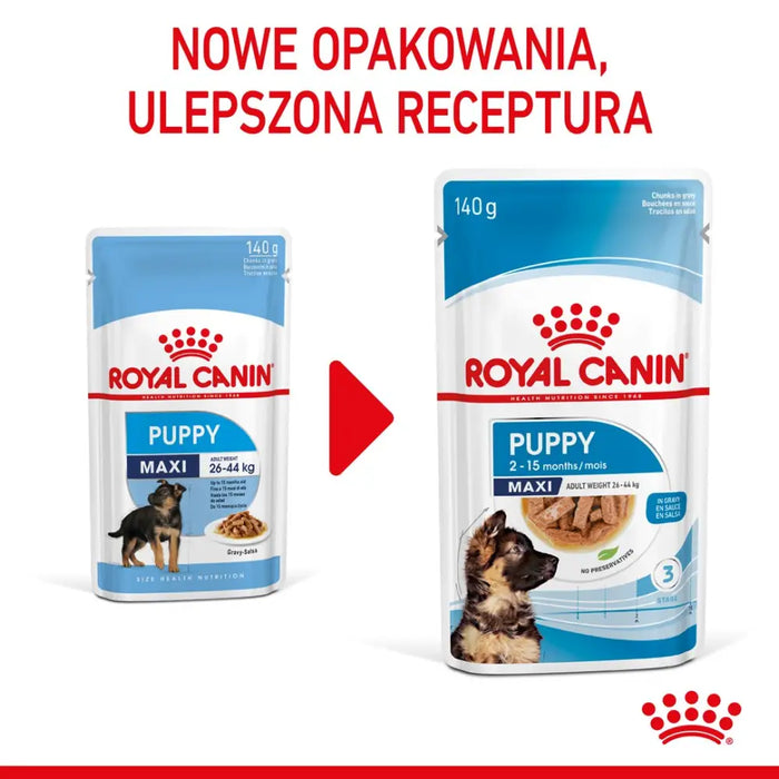 Royal Canin Maxi Puppy 10x140гр