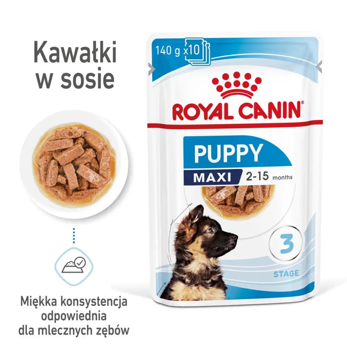 Royal Canin Maxi Puppy 10x140гр
