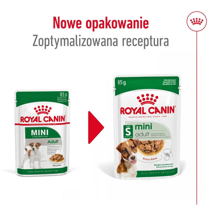 ROYAL CANIN Mini Adult - мокра храна за кучета - 12 х 85гр