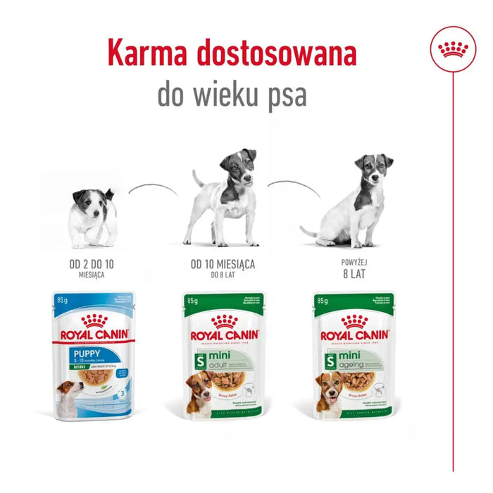 ROYAL CANIN Mini Adult - мокра храна за кучета - 12 х 85гр