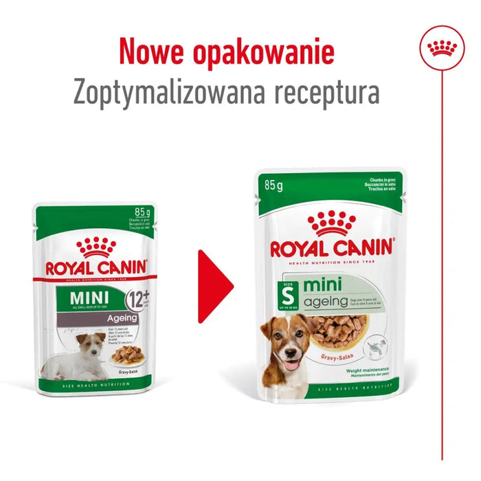 ROYAL CANIN Mini Ageing - мокра храна за кучета - 12 х 85гр