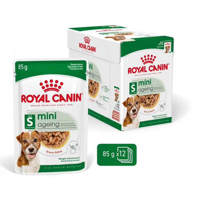 ROYAL CANIN Mini Ageing - мокра храна за кучета - 12 х 85гр