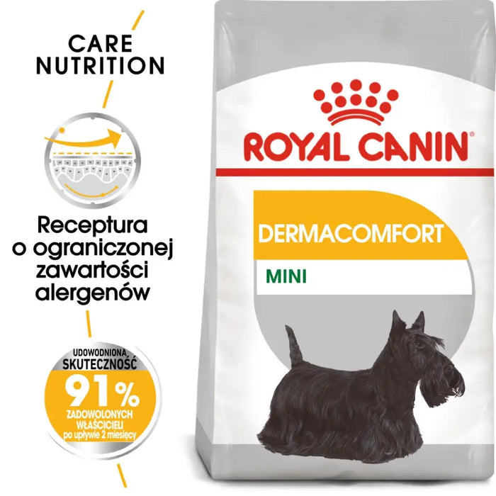 ROYAL CANIN Mini Dermacomfort - суха храна за възрастни