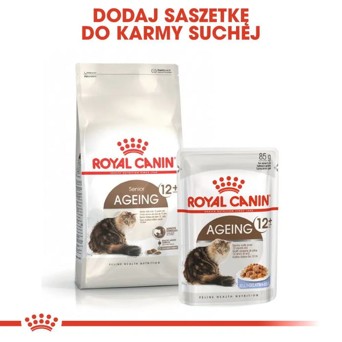 Royal Canin Senior Ageing 12 + суха храна за котки 2 кг