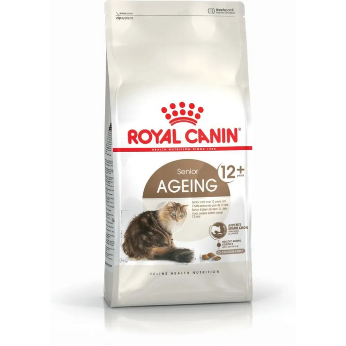 Royal Canin Senior Ageing 12 + Суха храна за котки Птици