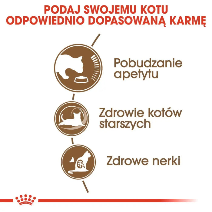 Royal Canin Senior Ageing 12 + суха храна за котки 2 кг