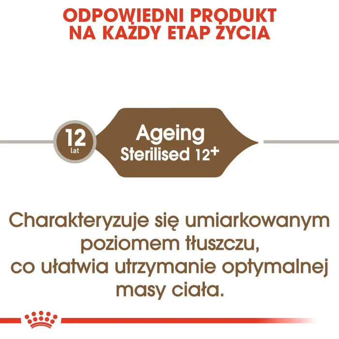 Royal Canin Senior Ageing Sterilized 12 + суха котешка