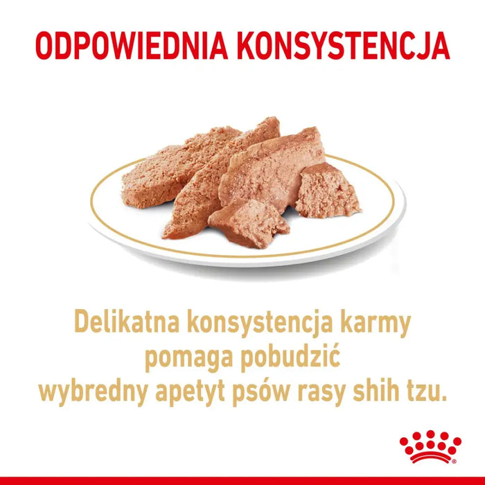 ROYAL CANIN Shih Tzu Adult Мокра храна за кучета Pâté 12x85