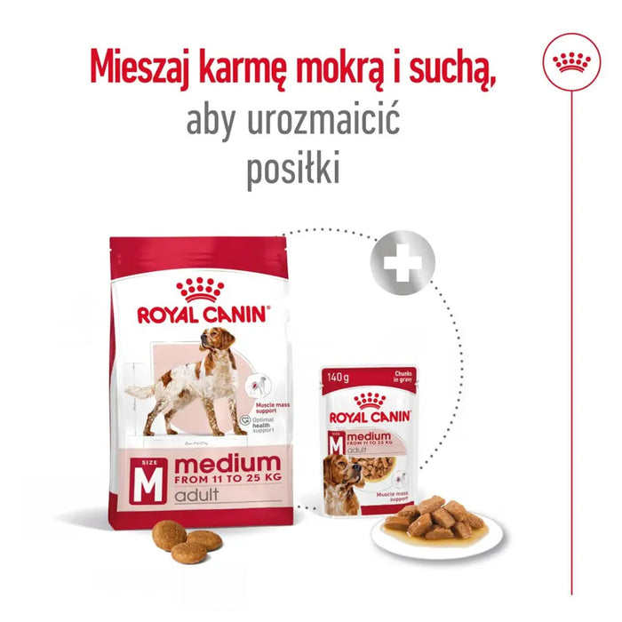 ROYAL CANIN SHN Medium Adult - суха храна за кучета - 15 кг
