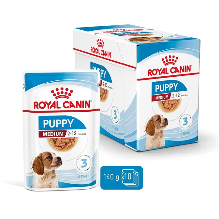 ROYAL CANIN SHN Medium Puppy in sauce - мокра храна