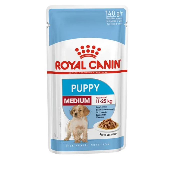 ROYAL CANIN SHN Medium Puppy in sauce - мокра храна