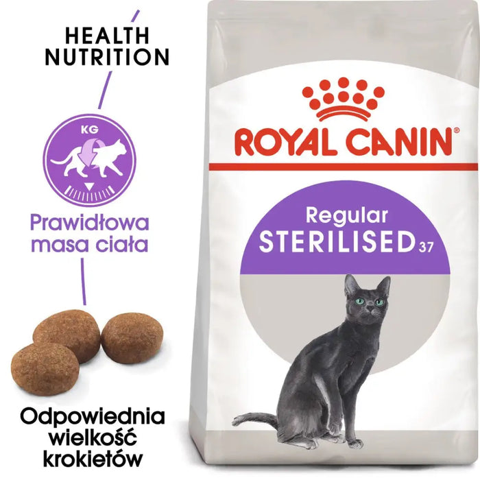 Royal Canin Sterilised 37 cats суха храна 400 g възрастни