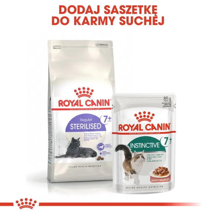 ROYAL CANIN Sterilized 7 + - суха храна за котки - 10 кг