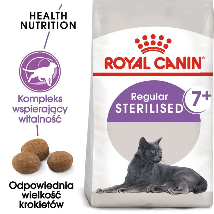 ROYAL CANIN Sterilized 7 + - суха храна за котки - 10 кг