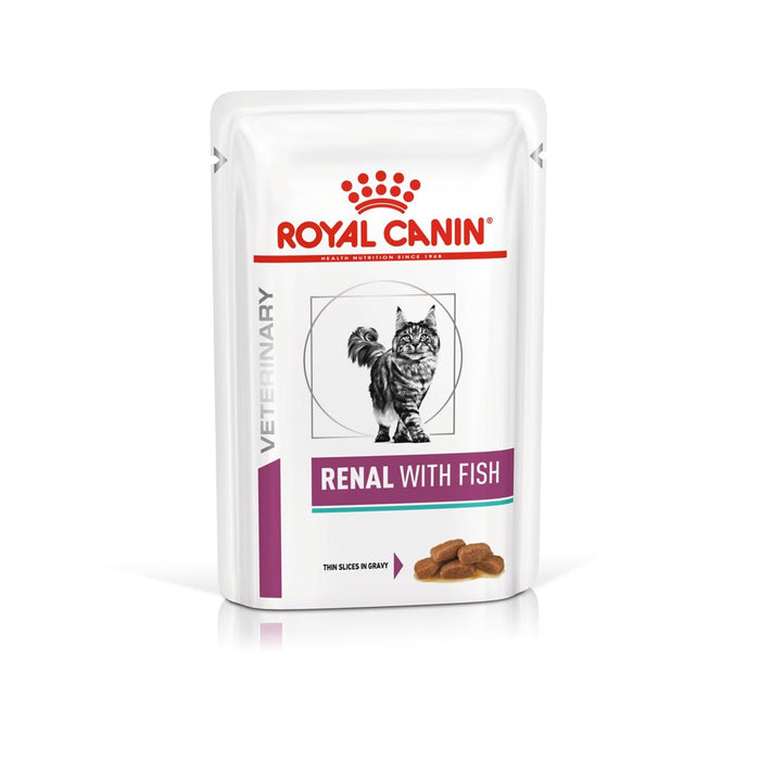 ROYAL CANIN Renal с риба - мокра храна за котки - 12x85 г
