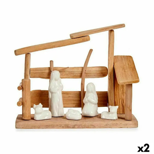 Рождествена Коледна Сцена Krist+ 20A208-25 20A208-25 Бял