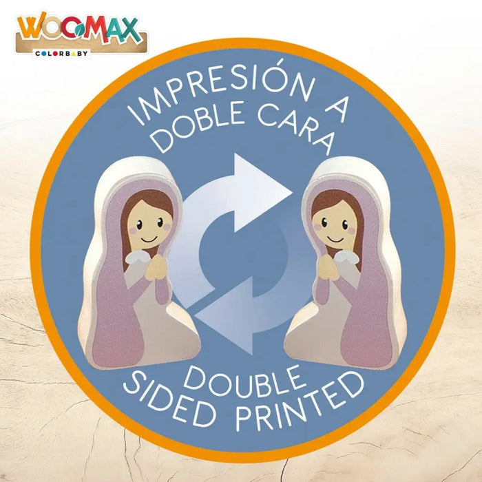 Рождествена Коледна Сцена Woomax 24,5 x 20,5 x 24,5 cm (15