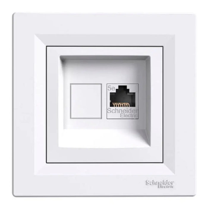 РОЗЕТКА КОМПЮТЪР RJ45 CAT 5E SCHNEIDER Asfora
