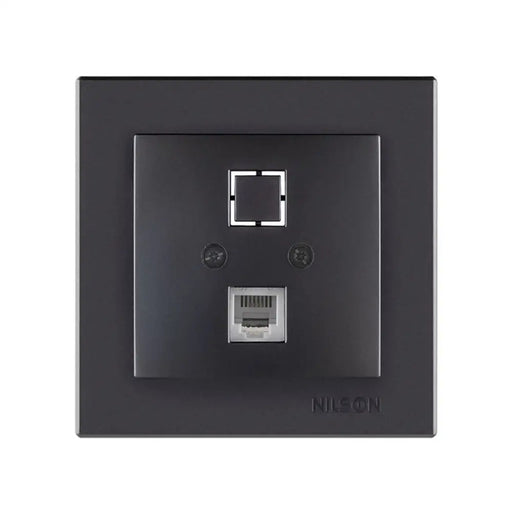 РОЗЕТКА RJ45 CAT.5E ЧЕРЕН NILSON ALEGRA