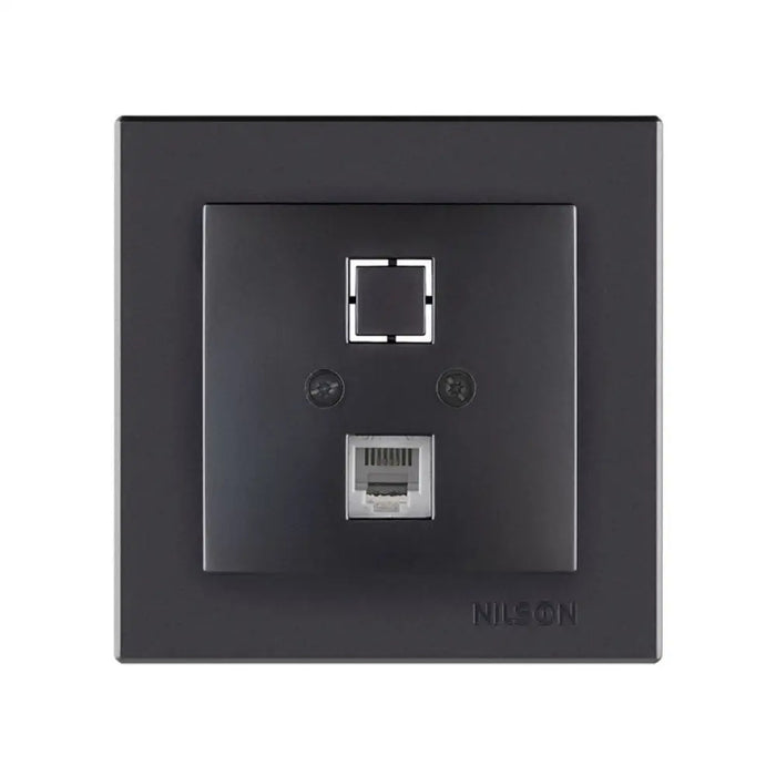 РОЗЕТКА RJ45 CAT.5E ЧЕРЕН NILSON ALEGRA