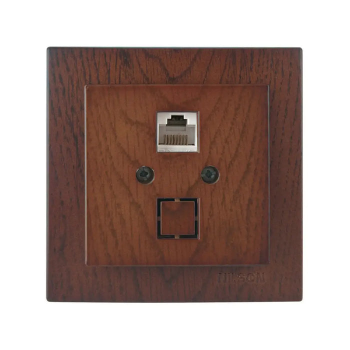 РОЗЕТКА RJ45 CAT.5E ОРЕХ NILSON ALEGRA