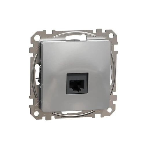 РОЗЕТКА ИНТЕРНЕТ RJ45 АЛУМИНИЙ SCHNEIDER SEDNA (SDD113461)