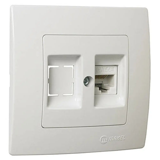 РОЗЕТКА КОМПЮТЪР RJ45 CAT 5E MAKEL Lilium Natural Kare