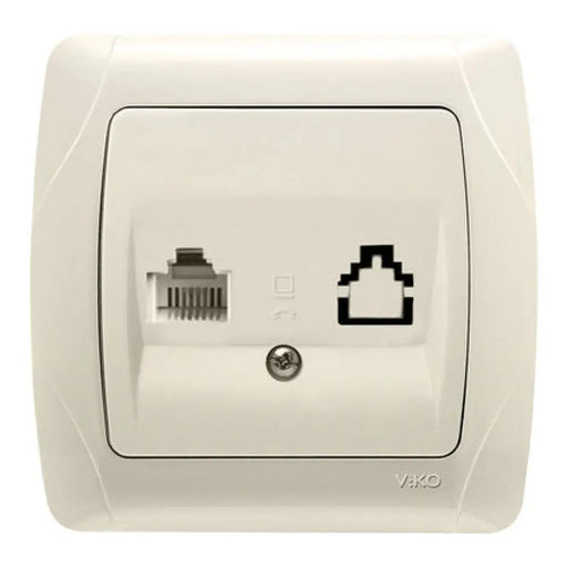 РОЗЕТКА КОМПЮТЪР RJ45 CAT 5E VIKO BY PANASONIC Carmen