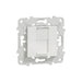 РОЗЕТКА RJ45 2 МОДУЛА БЯЛА SCHNEIDER UNICA (NU541118)
