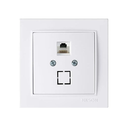 РОЗЕТКА RJ45 CAT.5E БЯЛА NILSON THOR