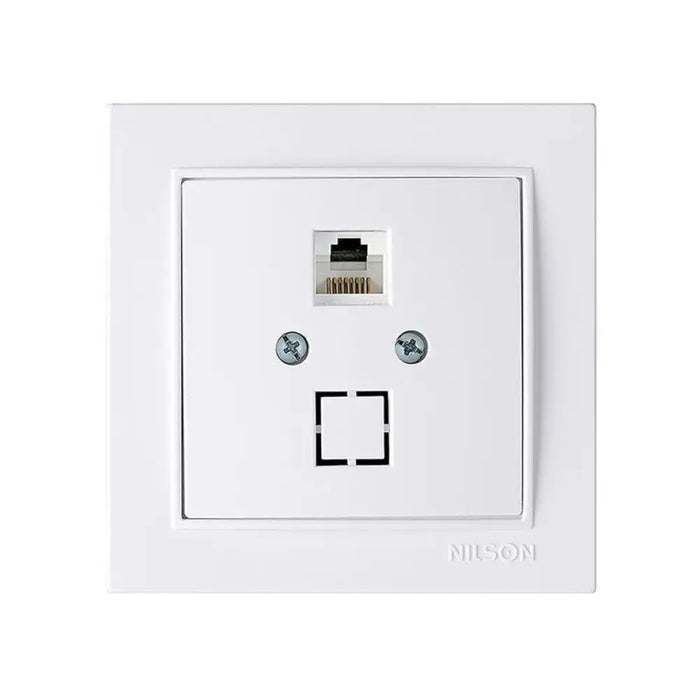 РОЗЕТКА RJ45 CAT.5E БЯЛА NILSON THOR