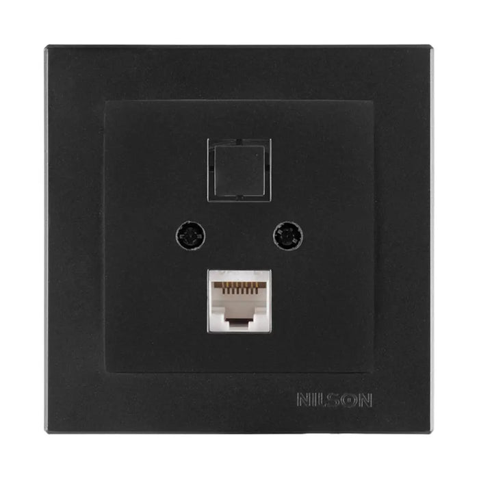 РОЗЕТКА RJ45 ЧЕРЕН МАТ NILSON ALEGRA