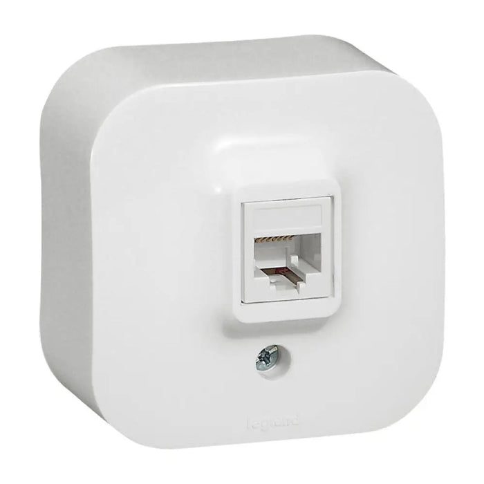 РОЗЕТКА RJ45 UTP КАТЕГОРИЯ 5Е ЗА ОТКРИТ МОНТАЖ FORIX