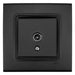 РОЗЕТКА TV ЧЕРНО 12DB VIKO BY PANASONIC Linnera Life