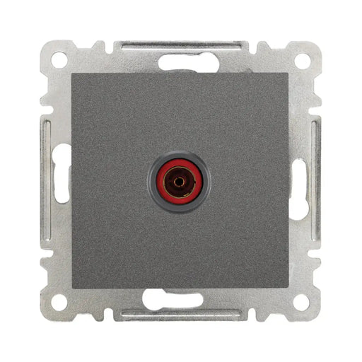 РОЗЕТКА TV МЕХАНИЗЪМ ГРАФИТ MAKEL KAREA LINE