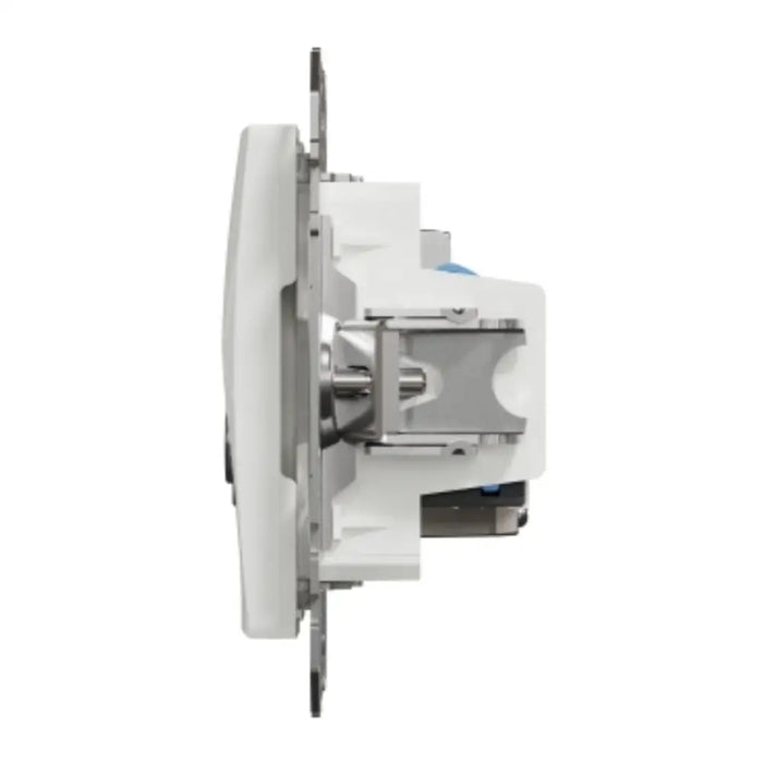 РОЗЕТКА TV + RJ45 CAT.6 UTP БЯЛА SEDNA
