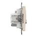 РОЗЕТКА TV + RJ45 CAT.6 UTP КРЕМ SEDNA