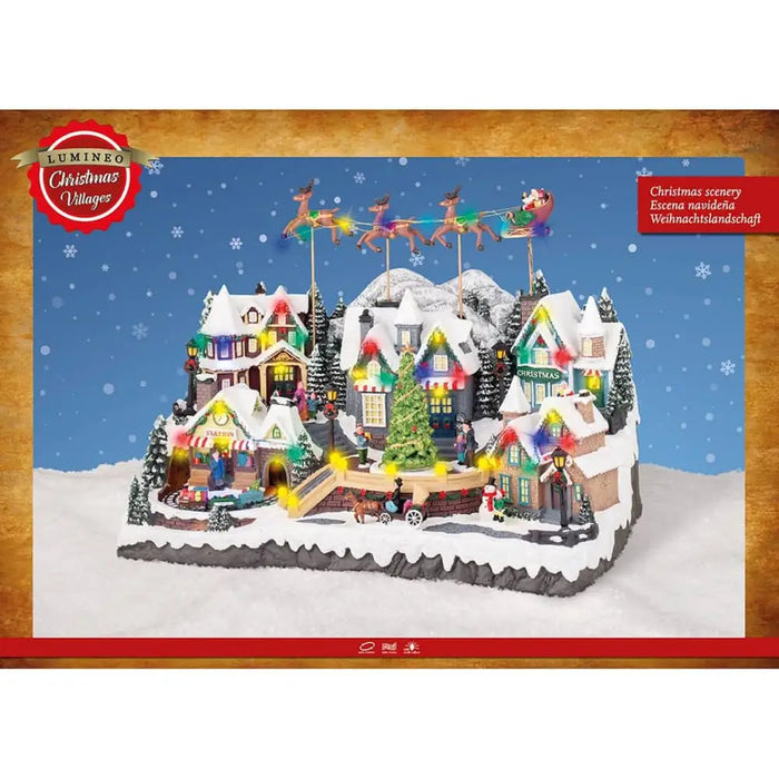 Рождествена Коледна Сцена Lumineo
