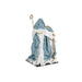Рождествена Коледна Сцена Home ESPRIT Син Бял 27 x 24 x 40