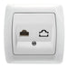 РОЗЕТКА КОМПЮТЪР RJ45 CAT 5E VIKO BY PANASONIC Carmen