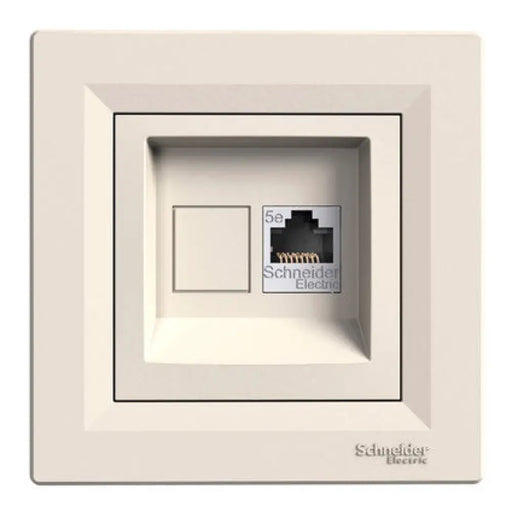 РОЗЕТКА КОМПЮТЪР RJ45 CAT 5E SCHNEIDER Asfora