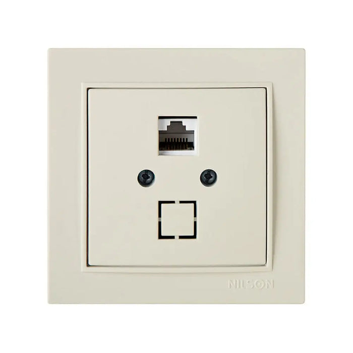 РОЗЕТКА RJ45 CAT.5E КРЕМ NILSON THOR