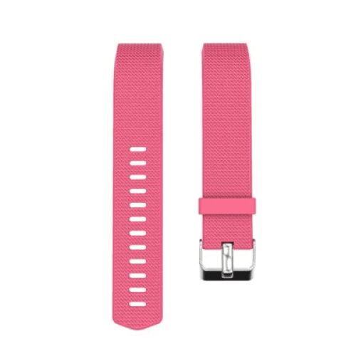 Розова силиконова каишка за Фитбит/Fitbit Charge 2