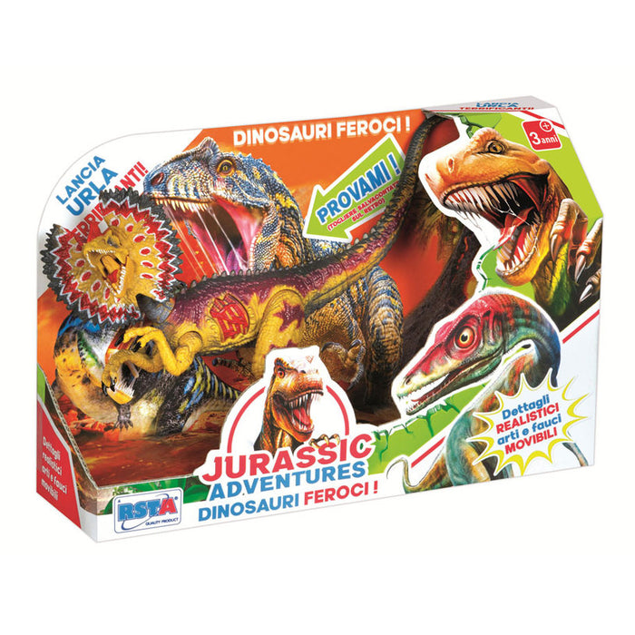 ИГРАЧКА RS TOYS JURASSIC ДИНОЗАВЪР СЪС ЗВУК АСОРТИМЕНТ