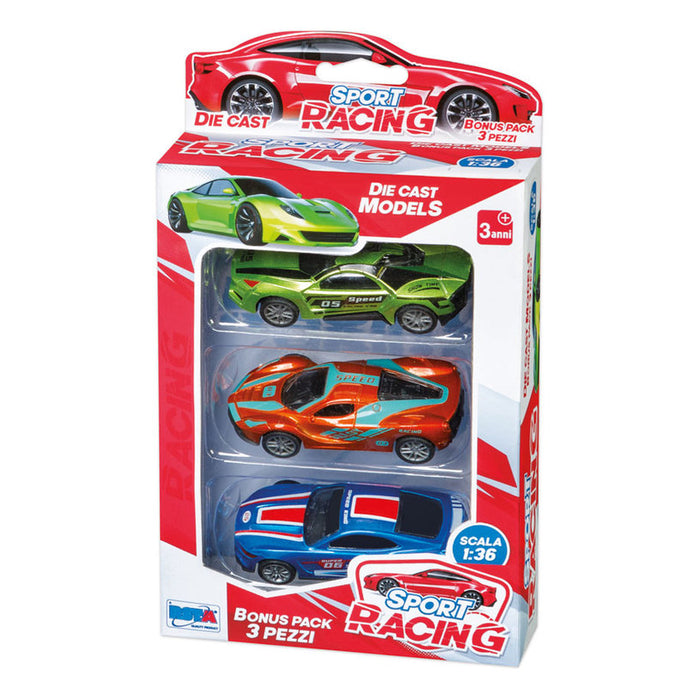 ИГРАЧКИ КОМПЛЕКТ RS TOYS СПОРТНИ КОЛИ 1/36 АСОРТИМЕНТ