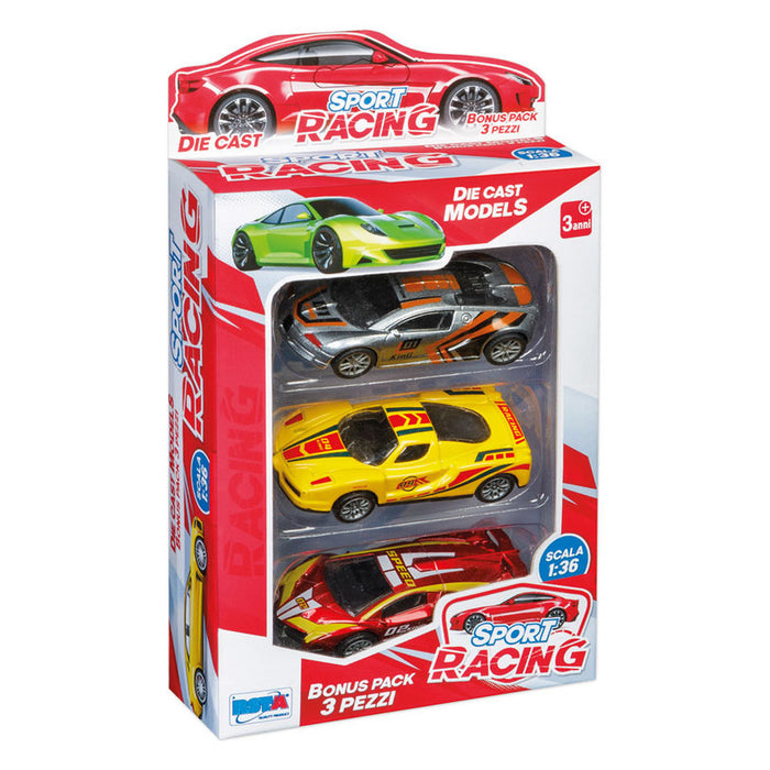 ИГРАЧКИ КОМПЛЕКТ RS TOYS СПОРТНИ КОЛИ 1/36 АСОРТИМЕНТ