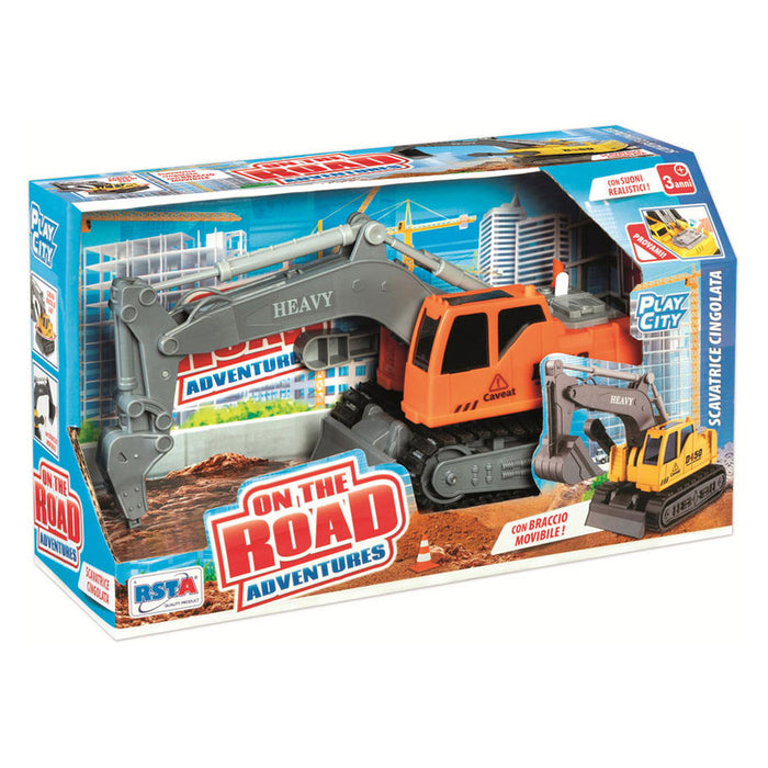 ИГРАЧКА RS TOYS БАГЕР С ГУМЕНИ ВЕРИГИ АСОРТИМЕНТ