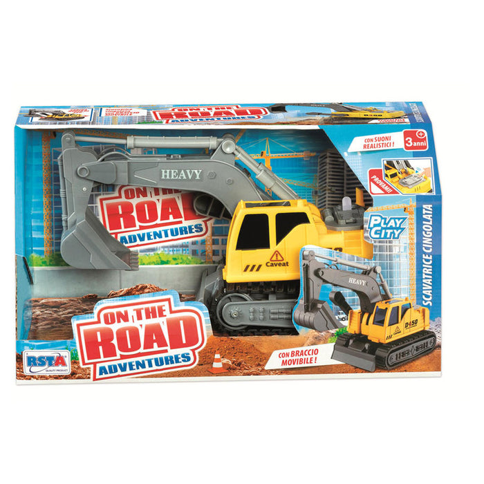 ИГРАЧКА RS TOYS БАГЕР С ГУМЕНИ ВЕРИГИ АСОРТИМЕНТ