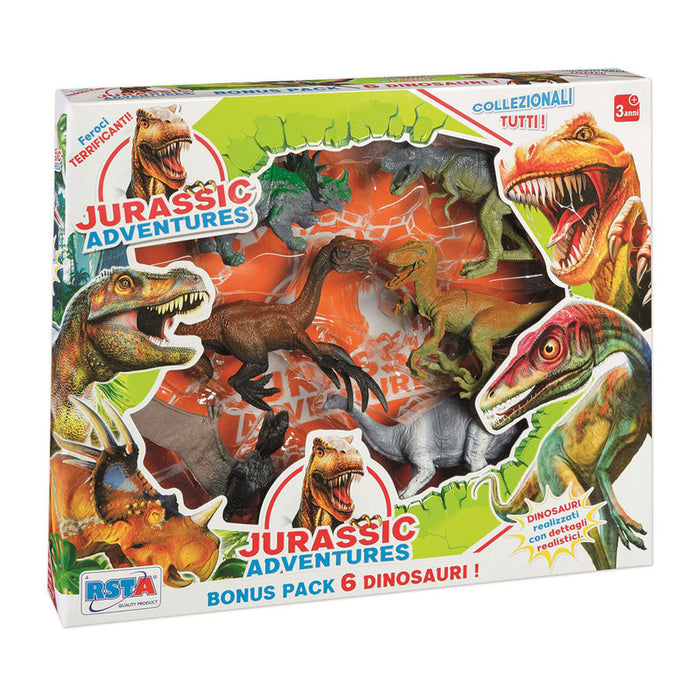 КОМПЛЕКТ RS TOYS ДИНОЗАВРИ JURASSIC ADVENTURES