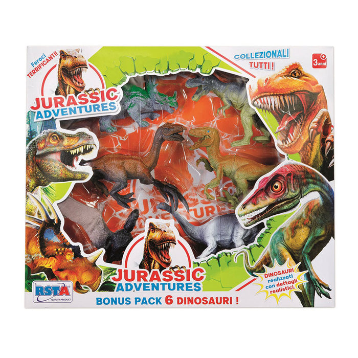 КОМПЛЕКТ RS TOYS ДИНОЗАВРИ JURASSIC ADVENTURES